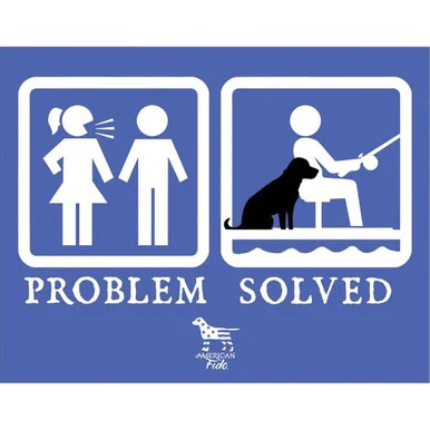 Problem Solved Metal Sign Desperate Enterprises (2405)