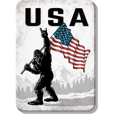 Squatch USA Magnet Desperate Enterprises (M2677)