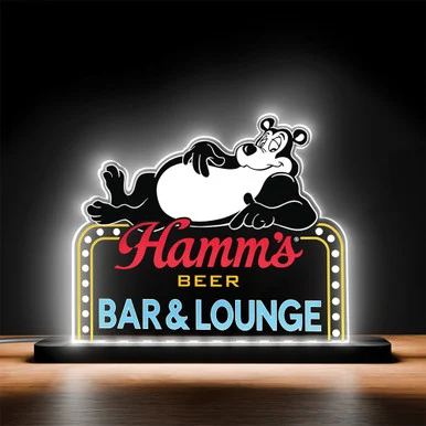 Hamm's Beer Desk Light - Desperate Enterprises