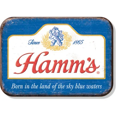 Hamm's Sky Blue Magnet Desperate Enterprises (M2078)