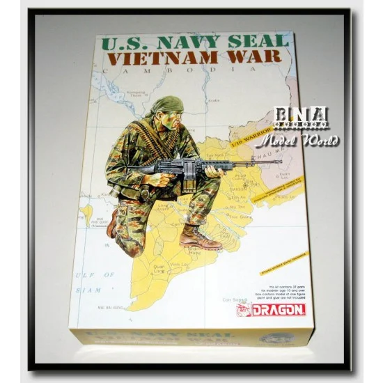 Dragon 1607 1/16 Infantry US Navy Seal (Vietnam War) - Model Figures