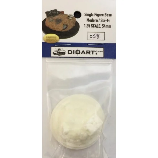 DioArt 058 1/35 (54mm) Modern/Sci-Fi Single Figure Base - Limited Edition (1 Resin part)