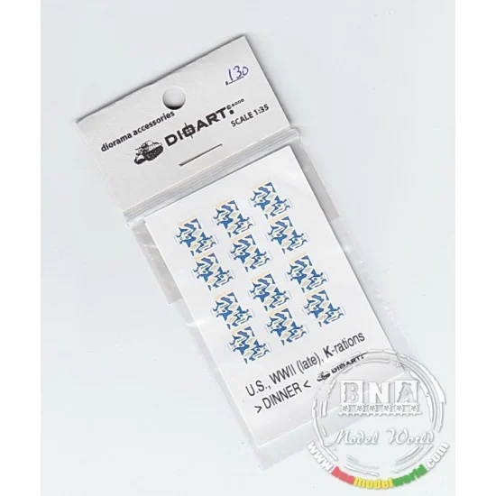 DioArt 130 1/35 WWII US K-rations:Dinner