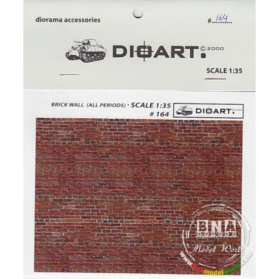 DioArt 164 1/35 ALL Periods - Brick Wall