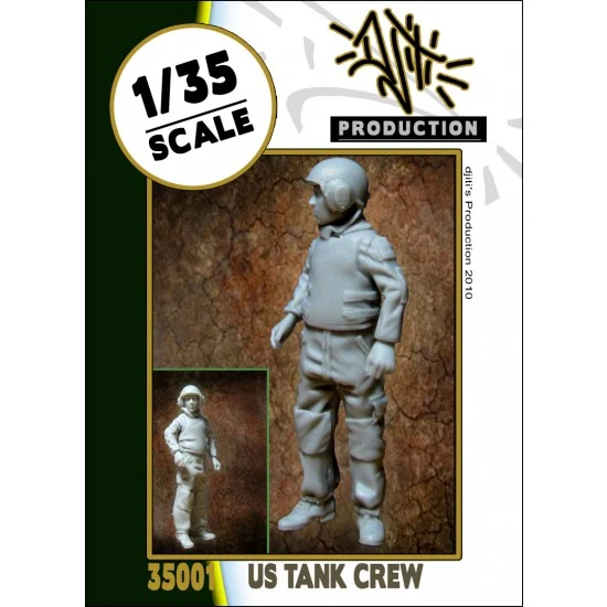Djiti's Production 35001 1/35 US Modern Tank Crew - Model Figures