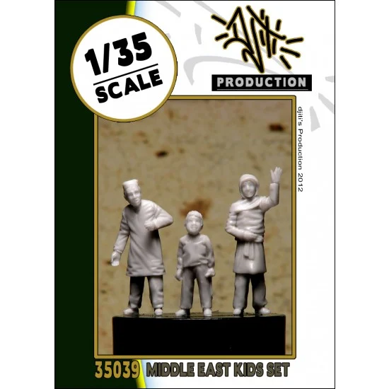 Djiti's Production 35039 1/35 Middle East Kids Set (3 figures) - Model Figures