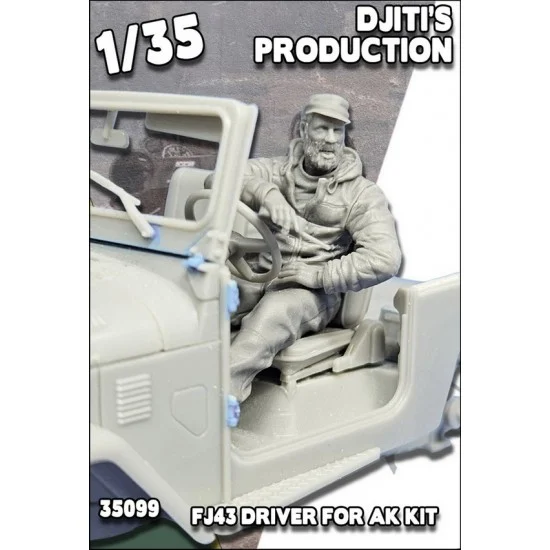 Djiti's Production 35099 1/35 FJ43 Driver for AK interactive Kit - Model Figures