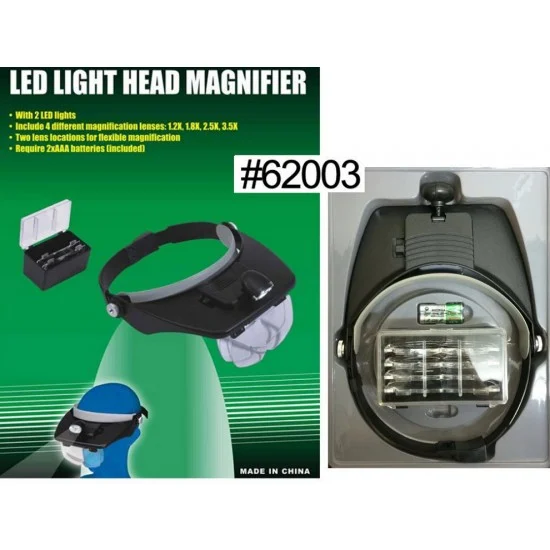 Delta 62003 Interchangeable Lenses - Deluxe MagVisor w/LED