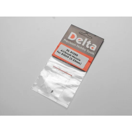 Delta 81322 0.25mm Airbrush Nozzle for DL81009 - Hobby & Model Paints