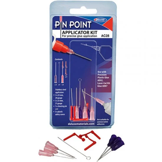 Deluxe Materials AC28 Pin Point Applicator Kit for DM-AD92 / DM-AD87