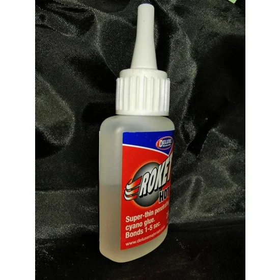 Deluxe Materials AD43 Roket Hot - Cyano Adhesive Glue (20g)