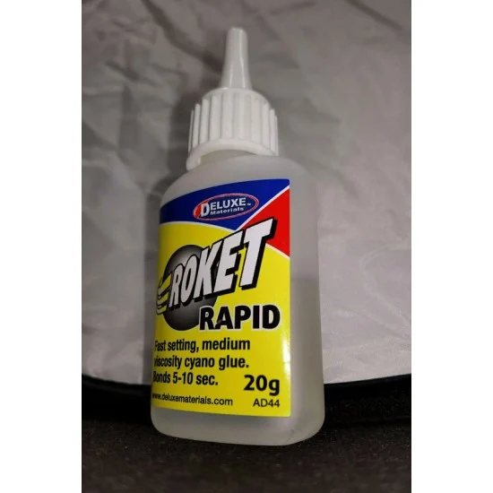 Deluxe Materials AD44 Roket Rapid - Cyano Adhesive Glue (20g)