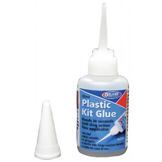 Deluxe Materials AD70 Plastic Kit Glue (Adhesive, 20ml) - Hobby Tools & Supplies