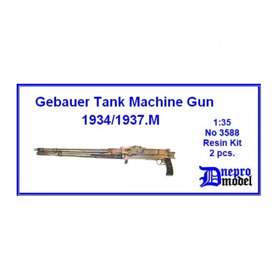 Dnepromodel 3588 1/35 Gebauer Tank Machine Gun 1934/37.M - Military Vehicles & Tanks
