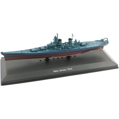USS New Jersey 1/1100 Die Cast Model - Diecast of Defense