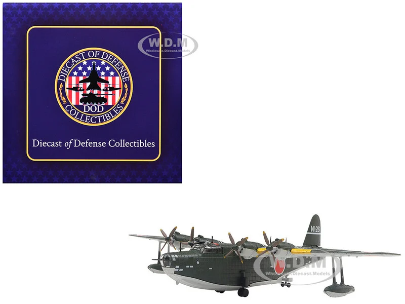Kawanishi H8K2 "Emily" Aircraft "Imperial Japanese Navy Air Service" 1/144 Diecast Model by Diecast of Defense - Military Models