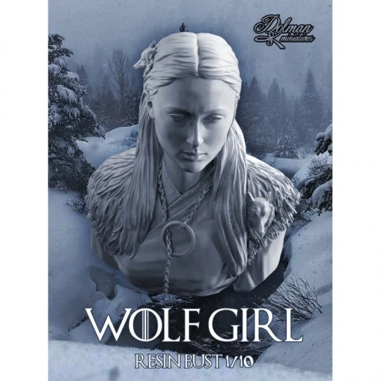 Dolman miniatures B-24 1/10 Wolf Girl Bust