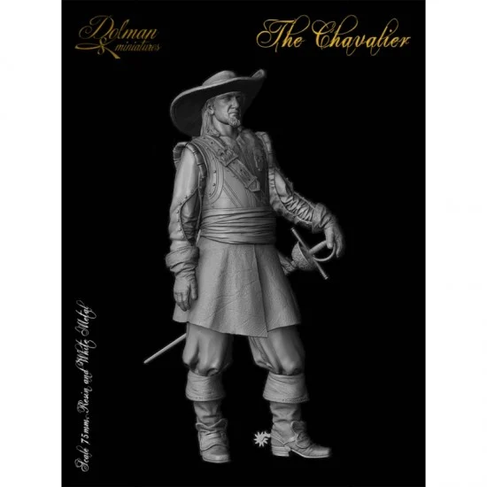Dolman miniatures F75-3 75mm Scale The Chavalier