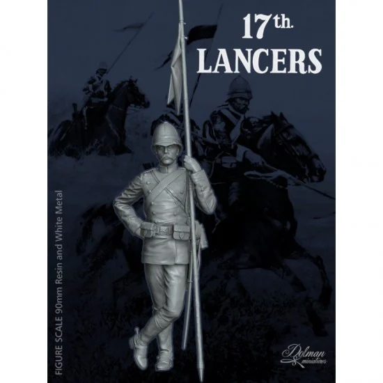Dolman miniatures F90-15 90mm Scale 17th Lancer