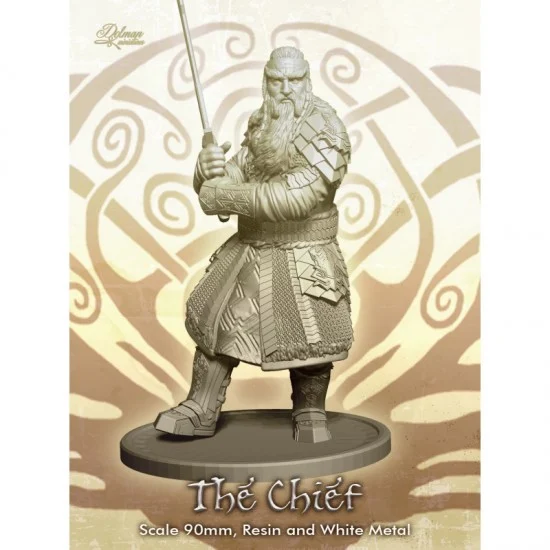 Dolman miniatures F90-16 90mm Scale The Chief