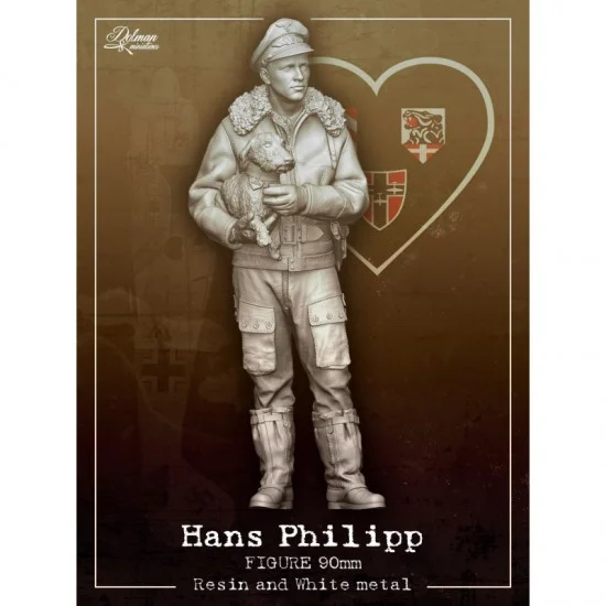 Dolman miniatures F90-17 90mm Scale Hans Philipp