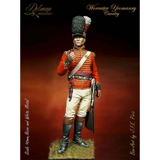 Dolman miniatures F90-3 90mm Scale W.Y. Cavalry