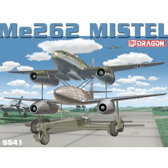 Dragon 5541 1/48 German Mistel Me262 - Model Planes