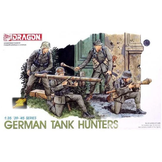 Dragon 6034 1/35 German Tank Hunters - Model Figures