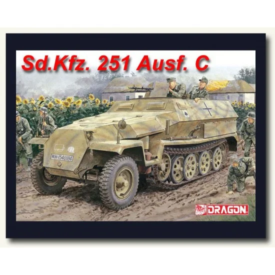Dragon 6187 1/35 SdKfz.251 Ausf.C - Military Vehicles & Tanks
