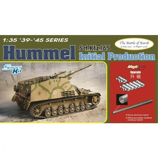 Dragon 6430 1/35 Sd.Kfz.165 Hummel Initial, 80th Anniversary of the Battle of Kursk - Military Vehicles & Tanks