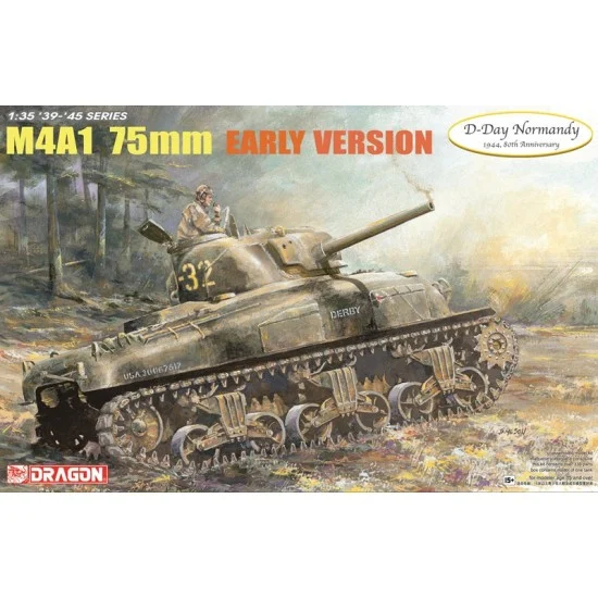 Dragon 6701 1/35 M4A1 Early Production - Military Vehicles & Tanks