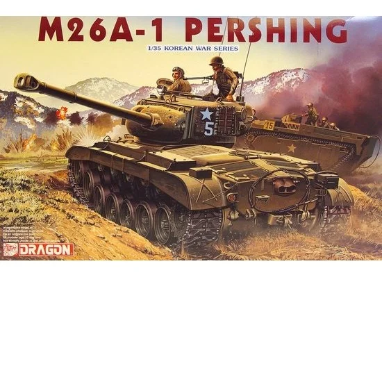Dragon 6801 1/35 Korean War M26A-1 Pershing Heavy Tank