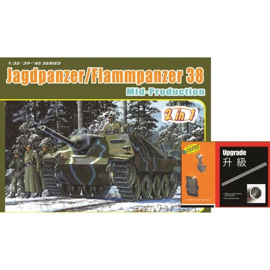 Dragon 6845 1/35 Jagdpanzer/Flammpanzer 38 Mid Production - Military Vehicles & Tanks