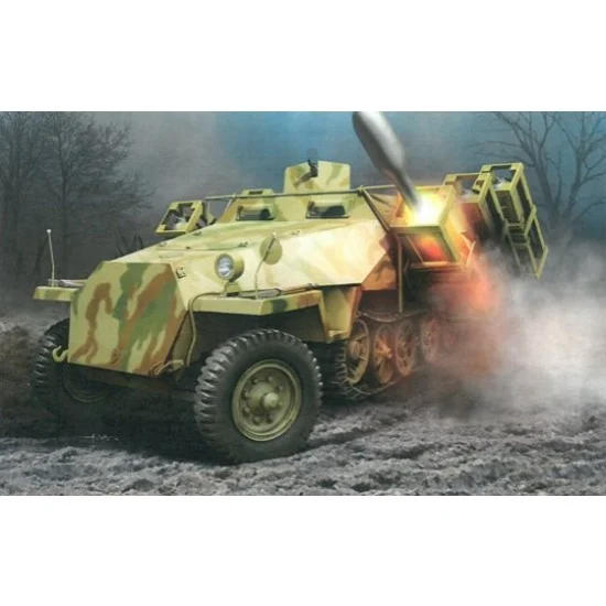 Dragon 6861 1/35 SdKfz.251/1 Ausf.D mit 28/32cm Wurfrahmen 40 - Military Vehicles & Tanks