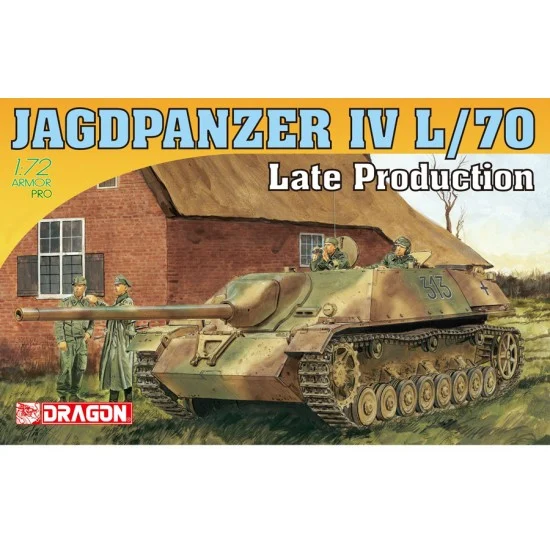 Dragon 7293 1/72 Jagdpanzer IV L/70 Late Production - Military Vehicles & Tanks