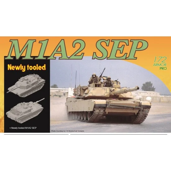 Dragon 7495 1/72 M1A2 SEP - Military Vehicles & Tanks