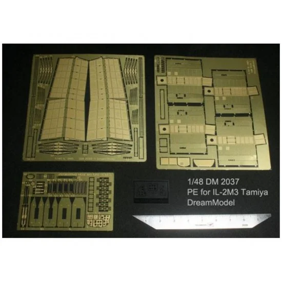Dream Model DM2037 1/48 Ilyushin IL-2M3 Detail Set for Tamiya kits