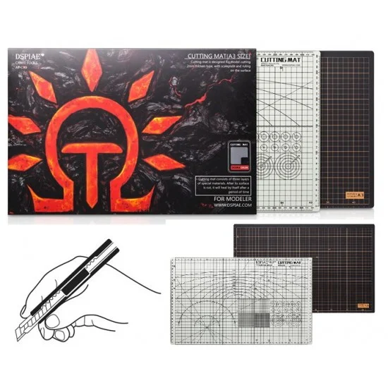 Dspiae AT-CA3 Cutting Mat (A3 Size, 450x300x2mm)