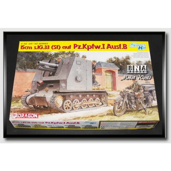 Dragon 6259 1/35 15cm sIG.33(Sf) Auf Panzer.I Ausf.B - Military Vehicles & Tanks