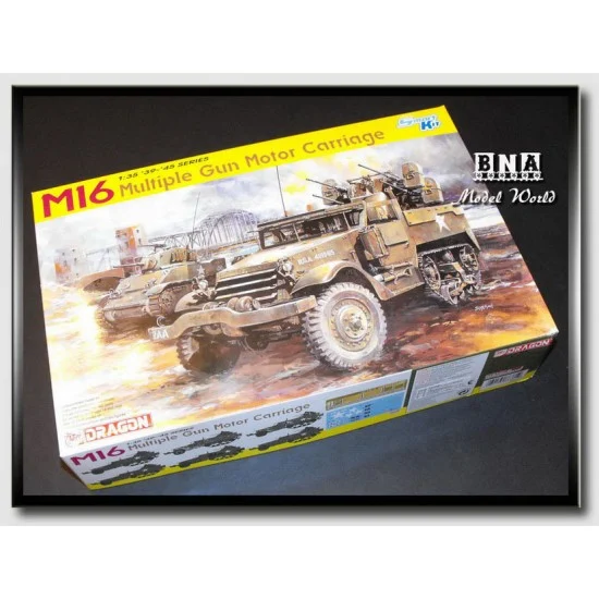Dragon 6381 1/35 M16 Multiple Gun Motor Carriage [Smart Kit] - Military Vehicles & Tanks