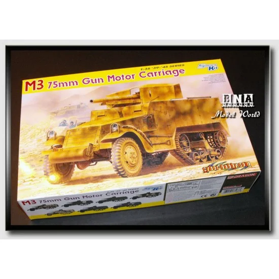 Dragon 6467 1/35 M3 75mm Gun Motor Carriage - Military Vehicles & Tanks