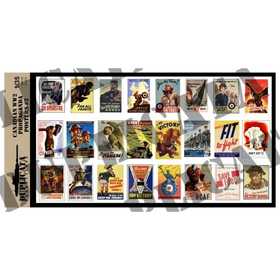 Duplicata Productions 56B-35 1/35 WWII Canada Propaganda #2