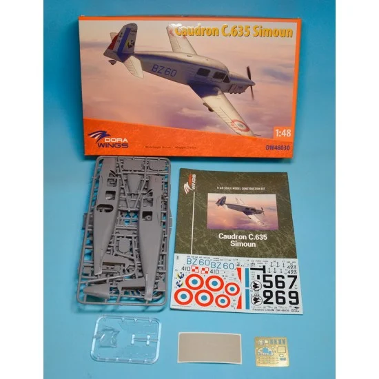 Dora Wings 48030 1/48 Caudron C.635 Simoun - Model Planes