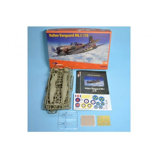 Dora Wings 48050 1/48 Vultee Vanguard Mk.I/J10 Fighter - Model Planes