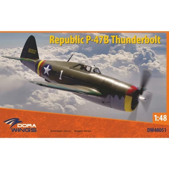Dora Wings 48051 1/48 Republic P-47B Thunderbolt Fighter-bomber