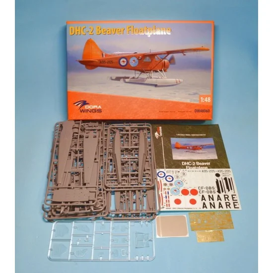 Dora Wings DW48060 1/48 RAAF DHC-2 Beaver Floatplane (Australian decal included)