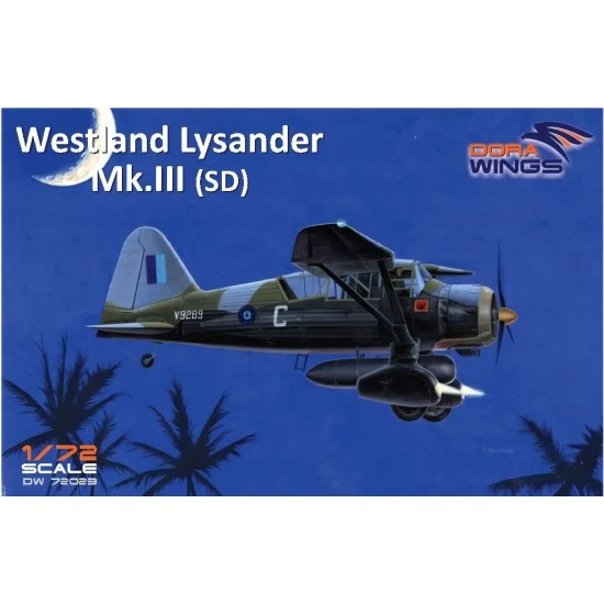 Dora Wings 72023 1/72 Westland Lysander Mk.III (SD) - Model Planes