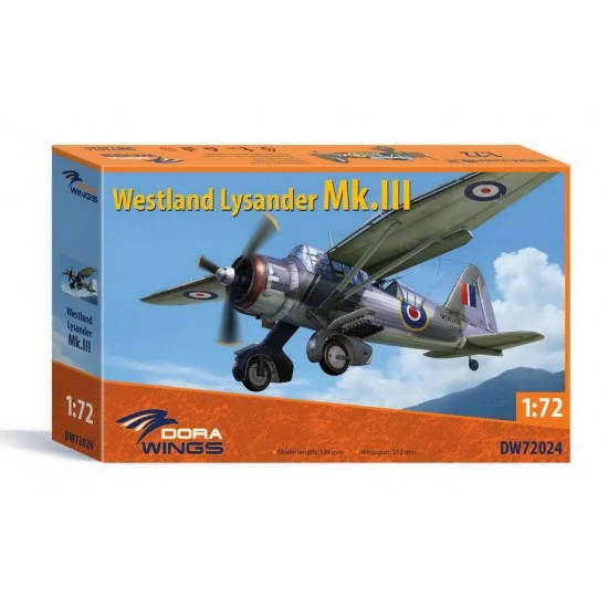 Dora Wings 72024 1/72 Westland Lysander Mk.III - Model Planes