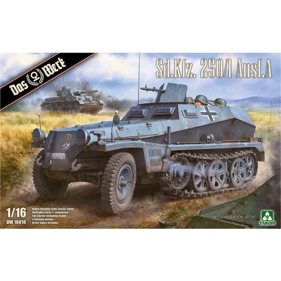 DAS WERK 16018 1/16 SdKfz. 250/1 Ausf. A Half-track APC