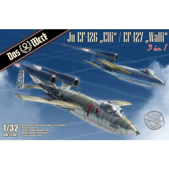 DAS WERK 32001 1/32 Ju EF-126 Elli / EF-127 Walli (3 in 1)